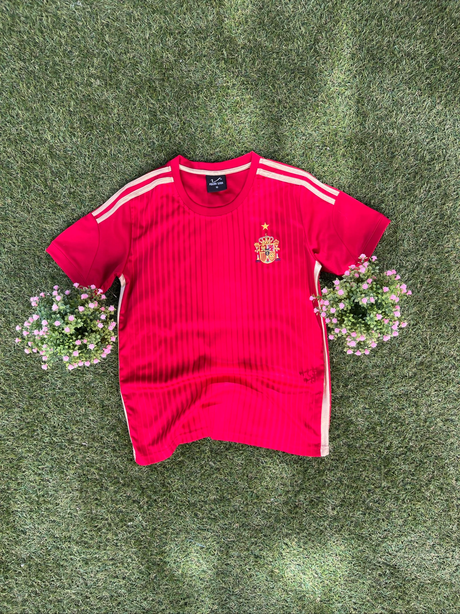 🇪🇸 Camiseta España 2014 Roja | Talla 10 | Selección Española | Fútbol